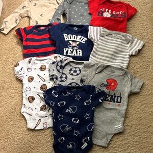 10 NWOT Onsies